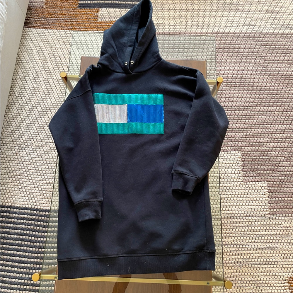 TOMMY HILFIGER sweatshirt dress - runway sample
